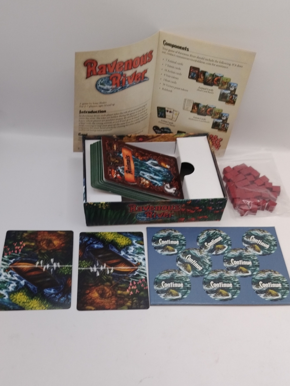 AEG Ravenous River Card Game 2016 Age 14+ Complete - Picture 13 of 16
